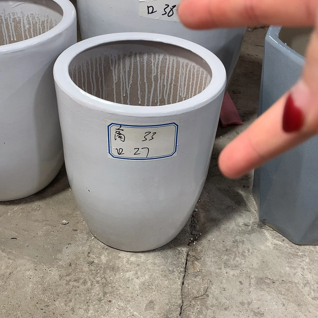 高温陶瓷花盆微瑕