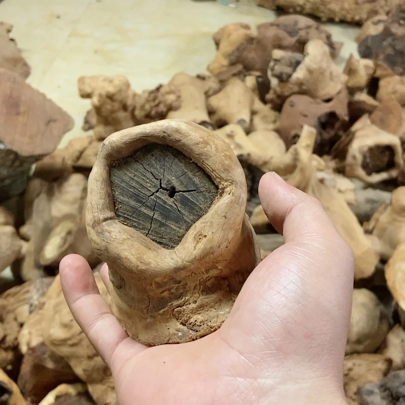 【闪购商品】荔枝木铭***械荔枝木手工香炉