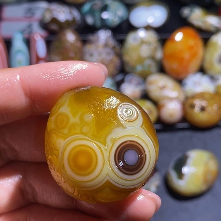 玛瑙/玉髓未镶嵌吊坠(不含链)94