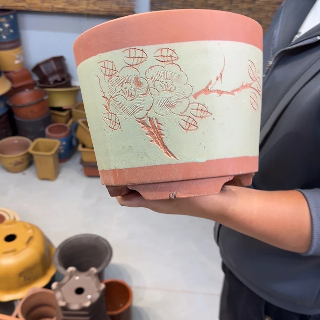 花盆紫砂口径15.10口径