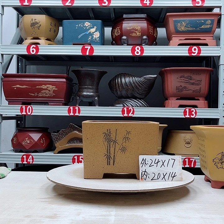 紫砂花盆紫砂花盆