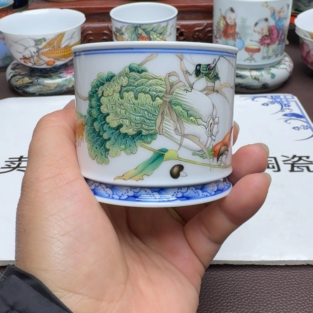 景德镇手工手绘展示