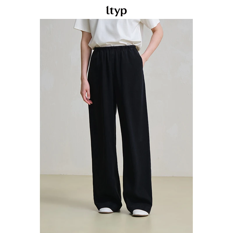 ltyp 3.1 天丝棉牛仔裤复古垂感长裤牛仔阔腿裤T104251168