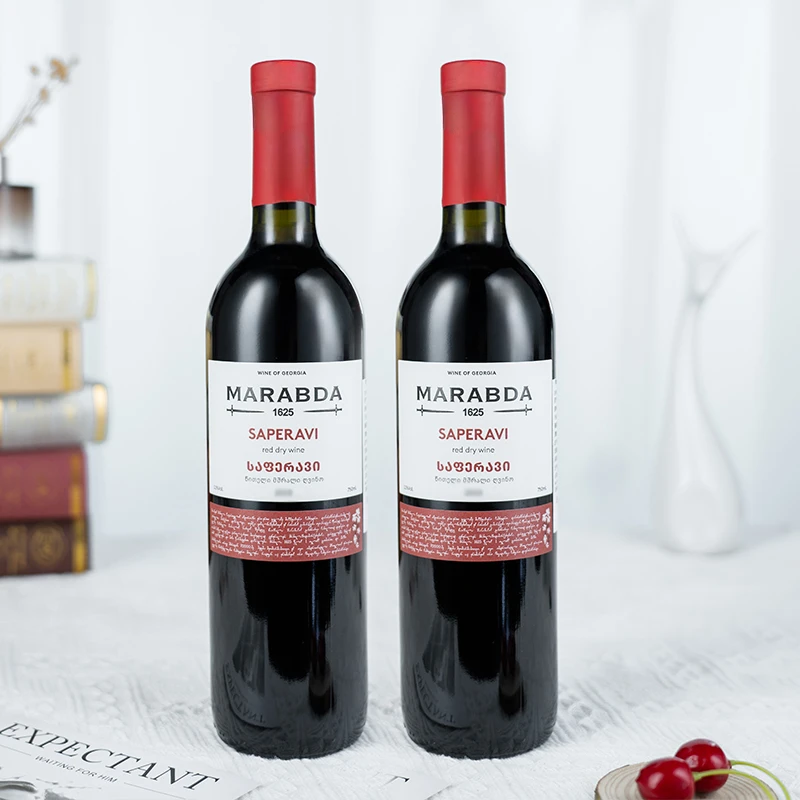 【格鲁吉亚原瓶进口）特里阿尼萨别拉维干红葡萄酒750ml