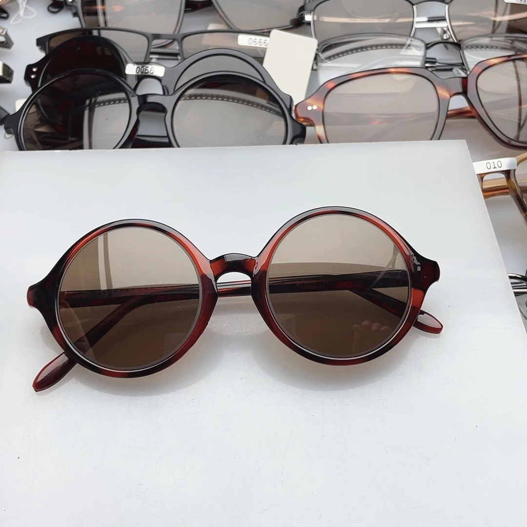 快***久分体款水晶石头眼镜防晒