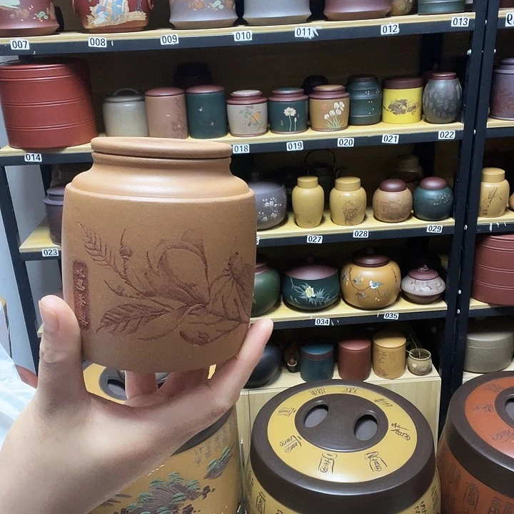 紫砂茶叶罐紫砂茶叶罐