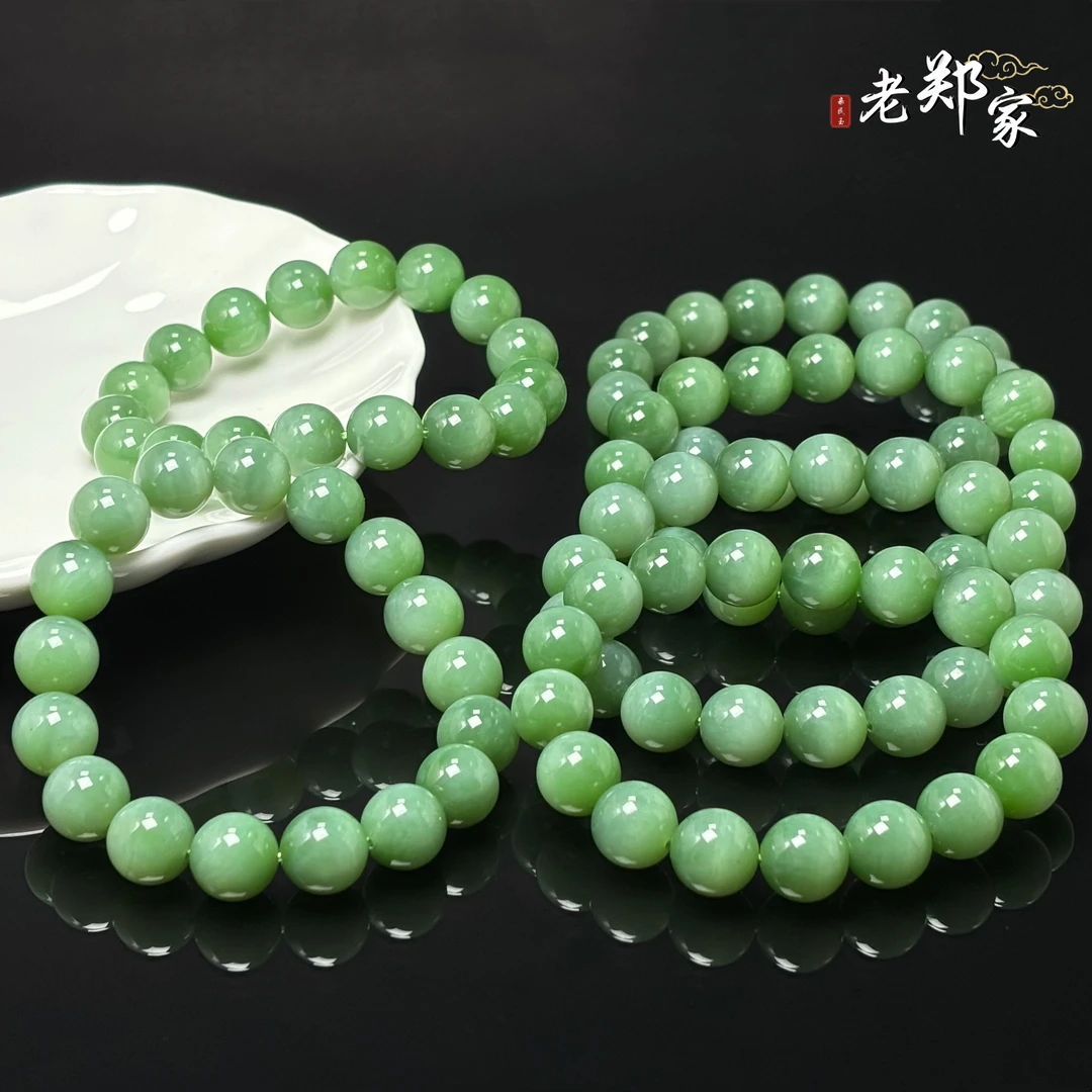 【老郑家】和田玉手串 多样性发一件 约12mm