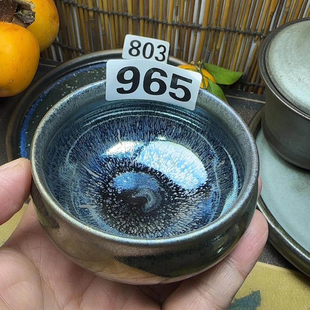 茶盏建盏杯主人杯龙窑柴烧杯