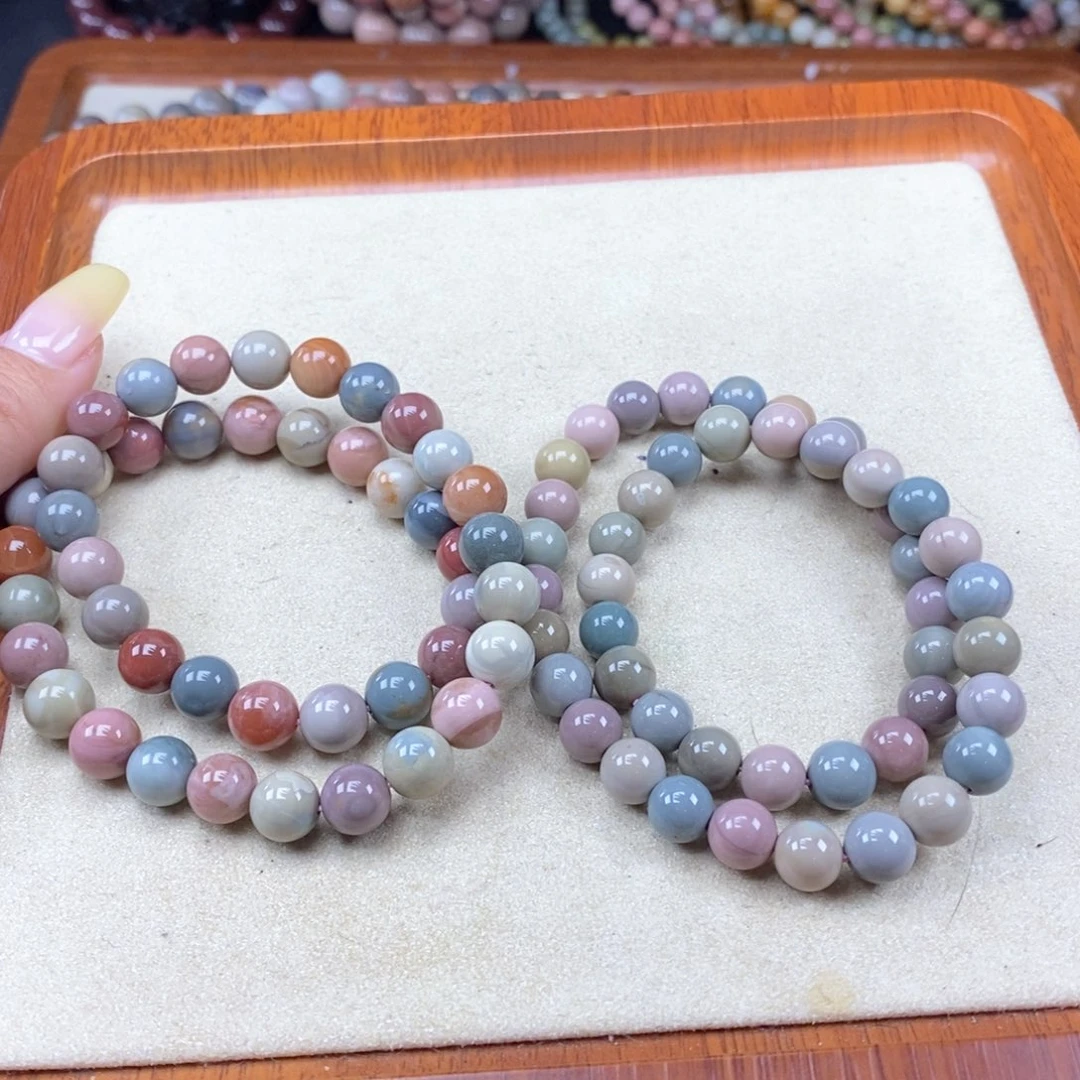 石英质玉手链未镶嵌?**e