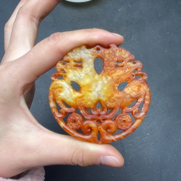 吊坠白玉菩提摆件