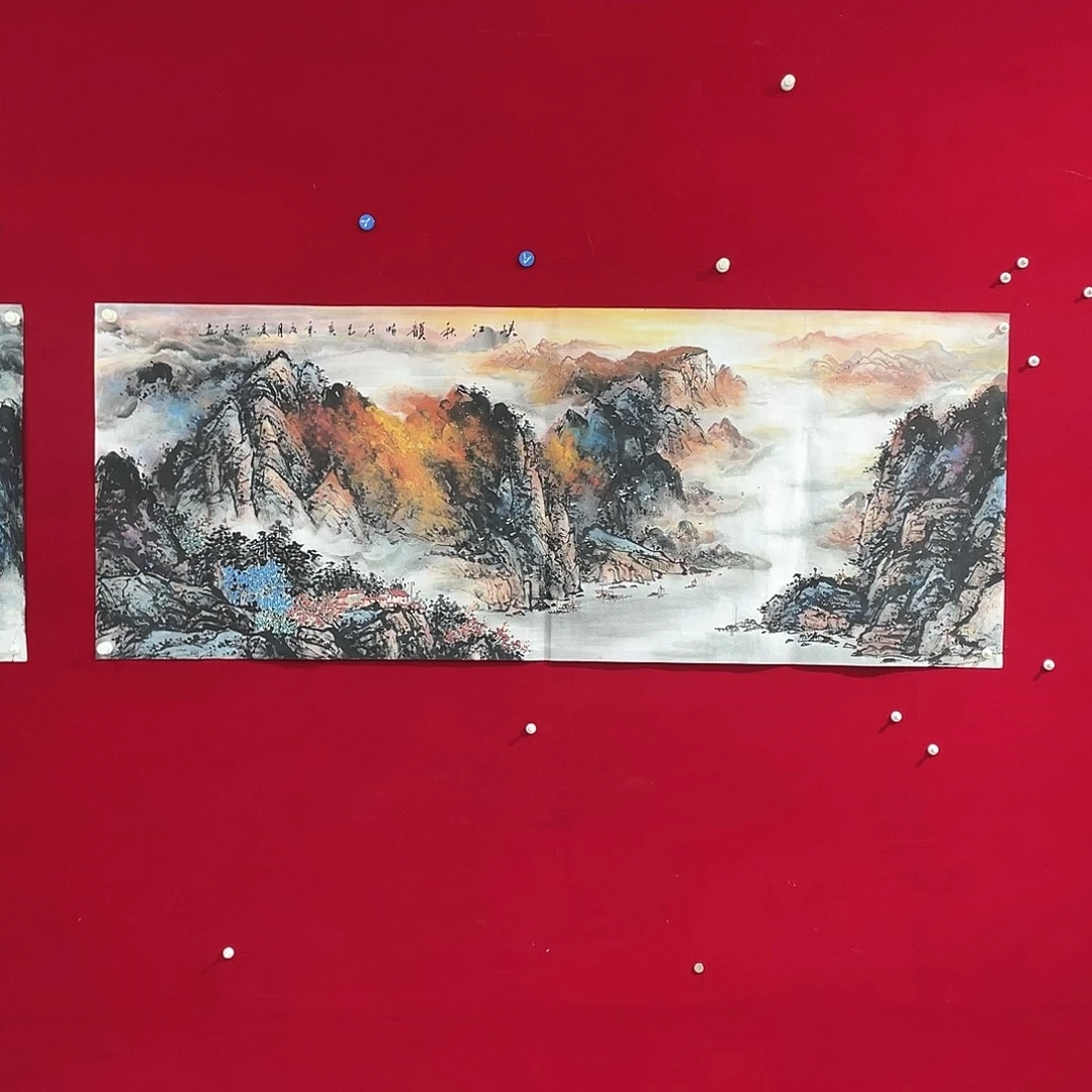 国画凌行志老师手绘国画精品