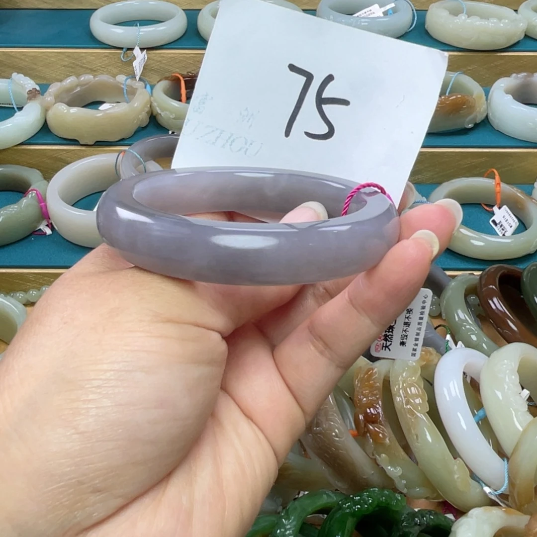 未镶嵌手镯和田玉圈口56