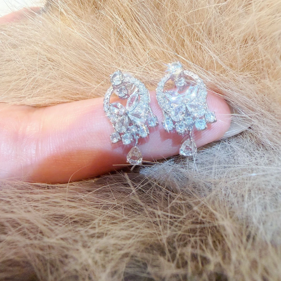 【DORSEN】花园蝴蝶耳钉 ZSES01961