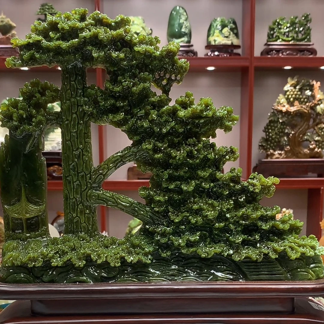 81654家居装饰雕刻摆件玄关电视柜客厅办公室乔迁开业礼物