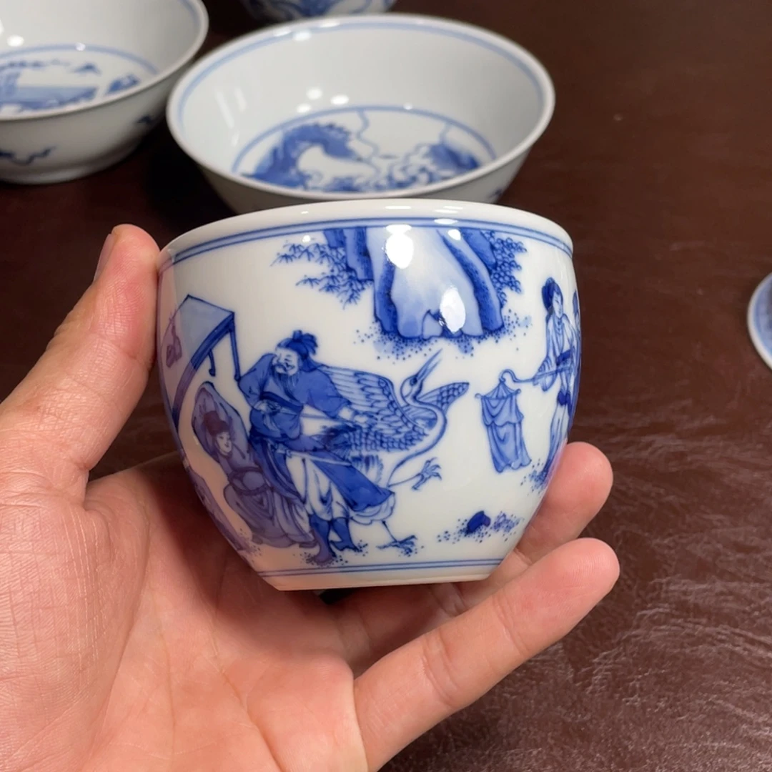 杯景德镇陶瓷现代手工陶瓷茶具