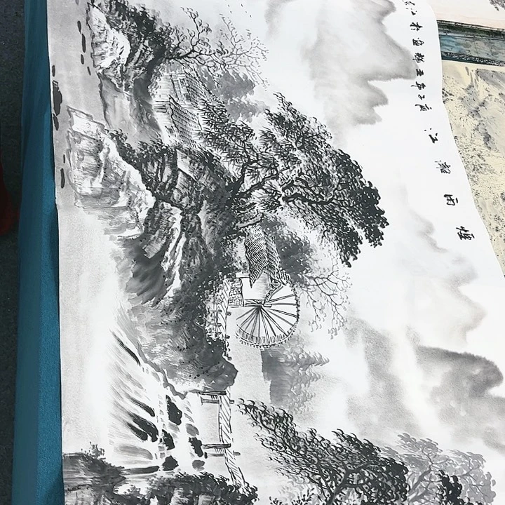 国画我是一只小小鸟地域鬼