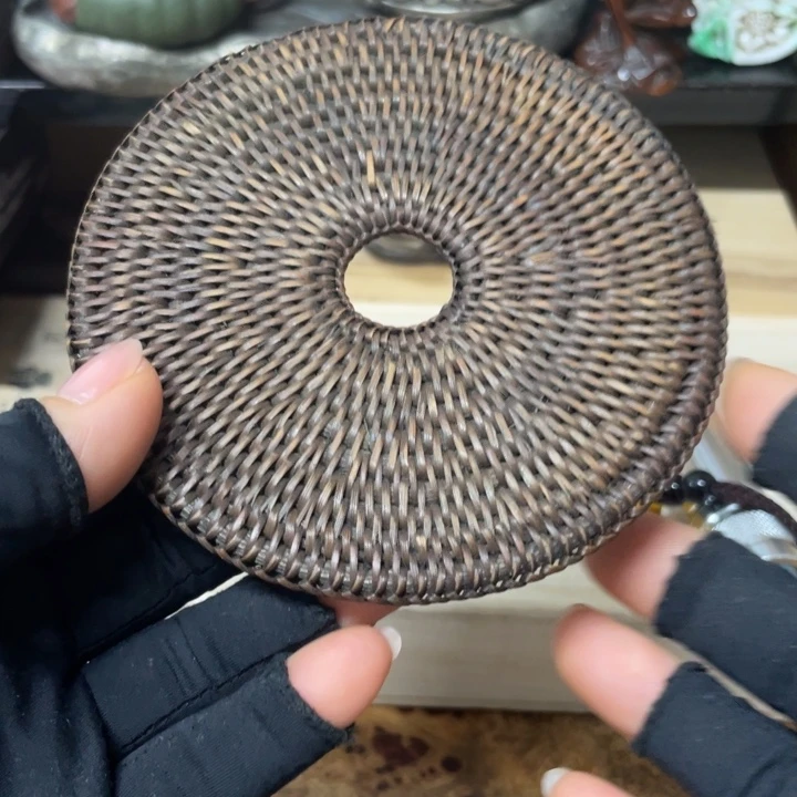 藤中古工艺品摆件