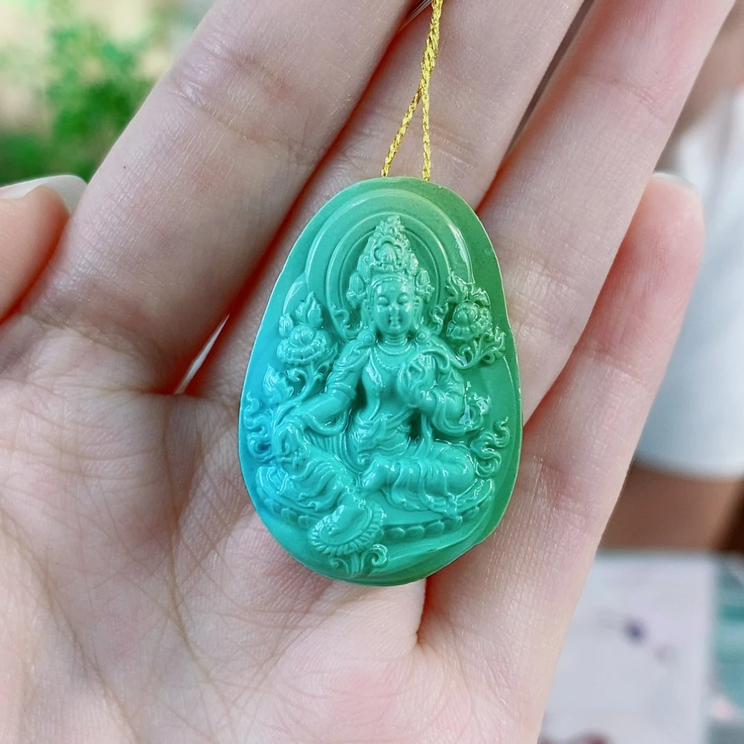 未镶嵌绿松石珠宝奇石