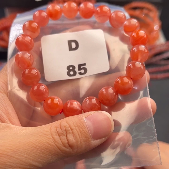 南红玛瑙未镶嵌多样性发货默认微瑕称重10mm