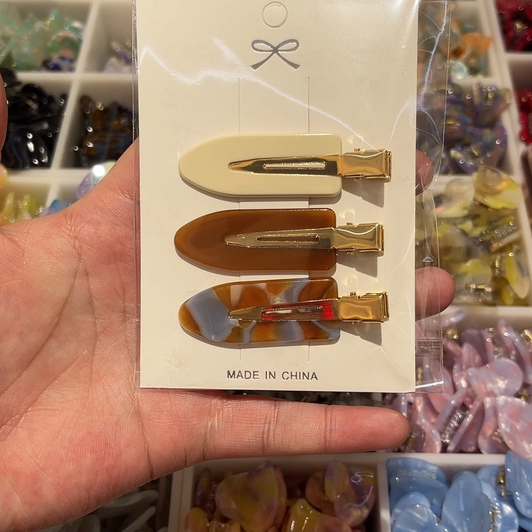 醋酸非金属无痕夹三个一组