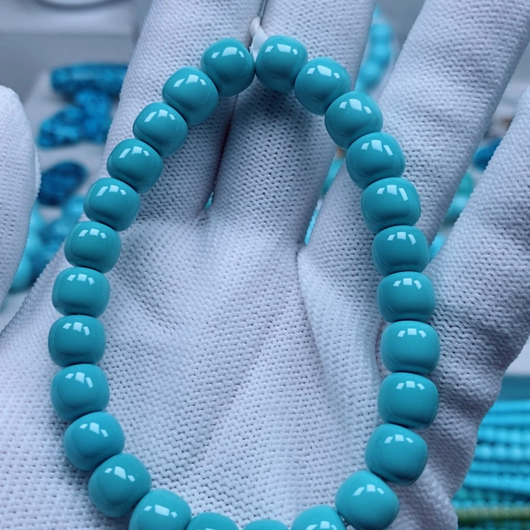 绿松石未镶嵌手串