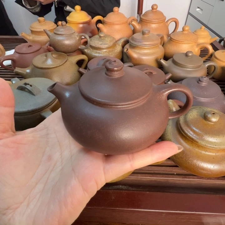 紫砂茶壶瑕疵寒江