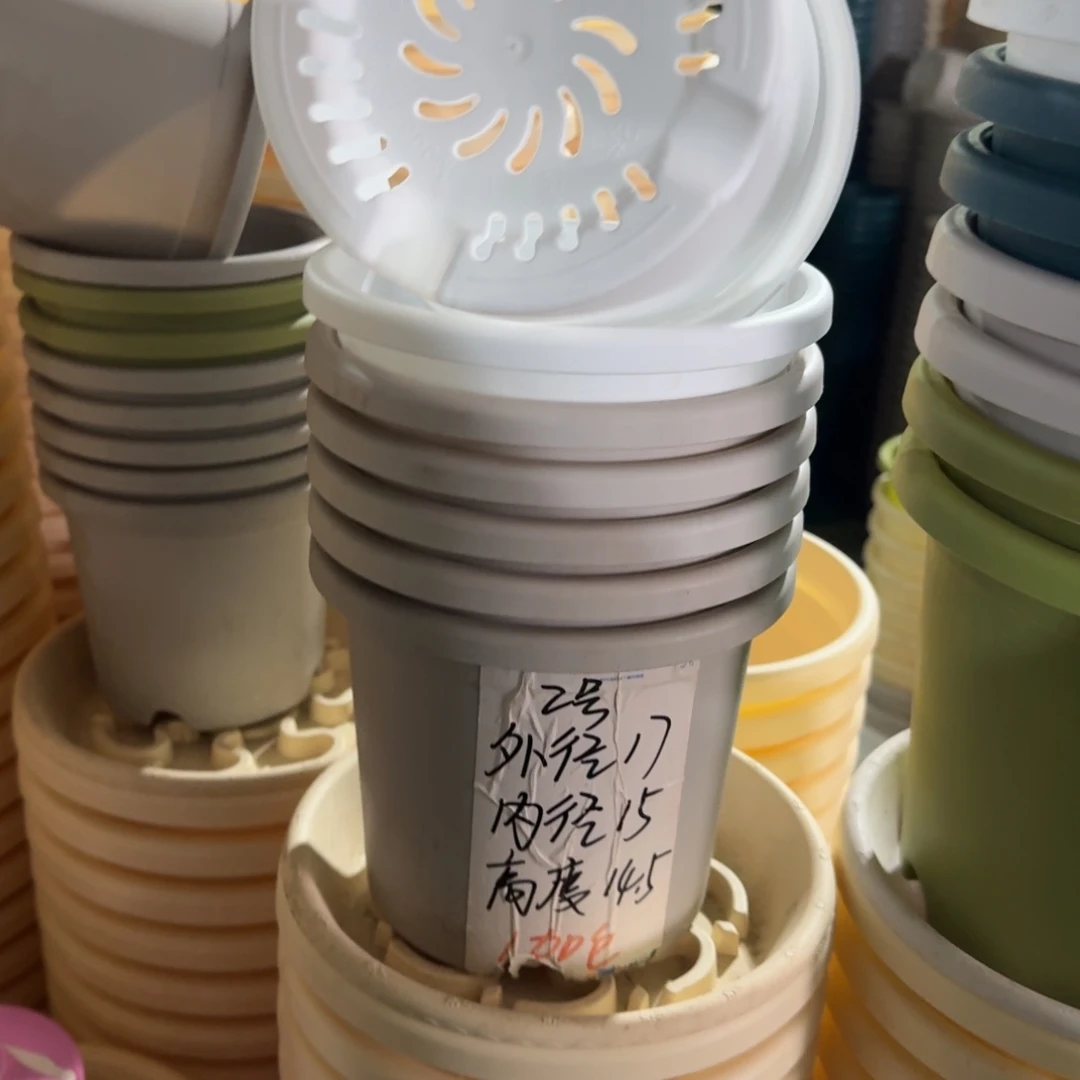 四季2#口径17无拖灰白10个