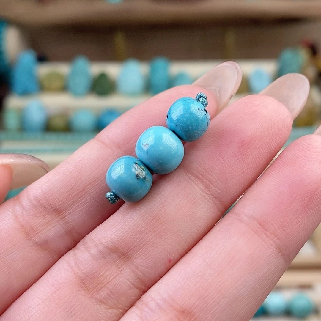 未镶嵌绿松石珠宝奇石