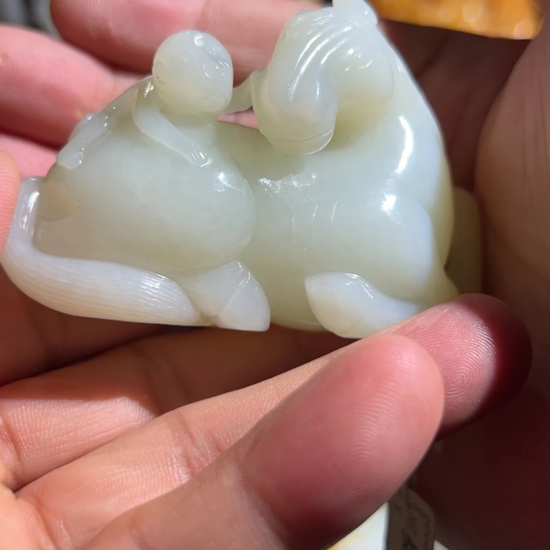 和田玉未镶嵌摆件