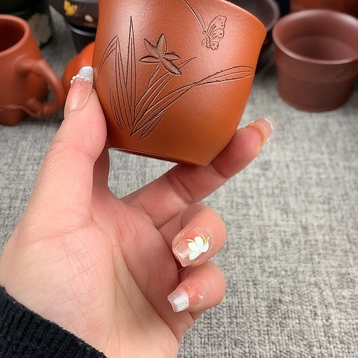 紫砂茶杯高端主人杯