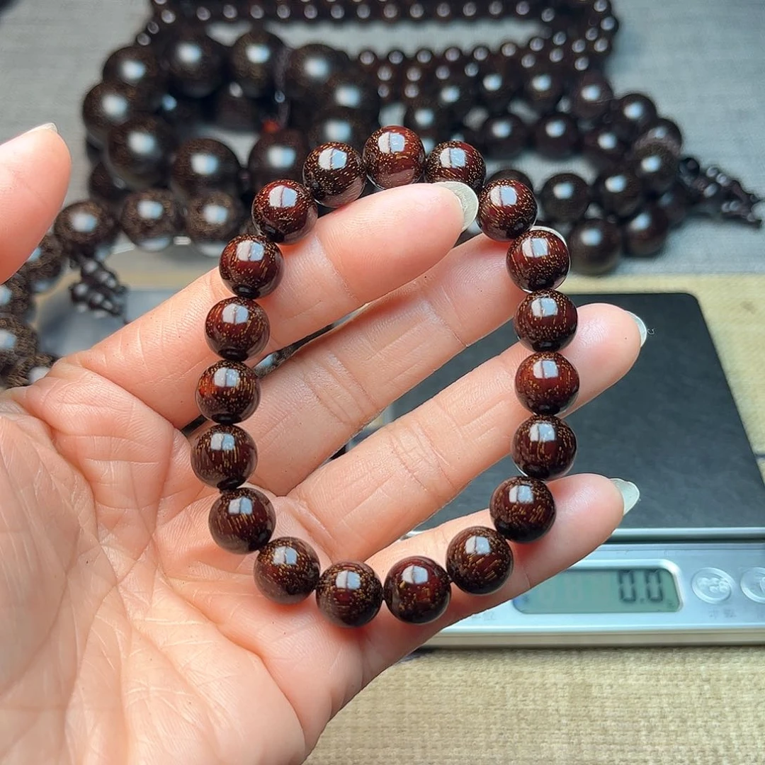 檀香紫檀（小叶紫檀）1.0 19颗 爆星