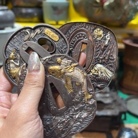 中古美术，金银铜铁锡O**哥