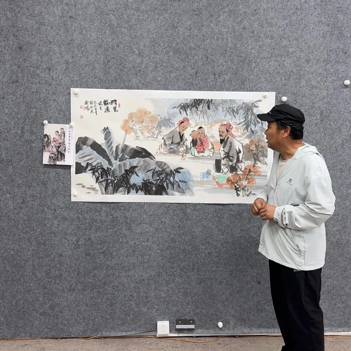 国画BDR老师的国画作品