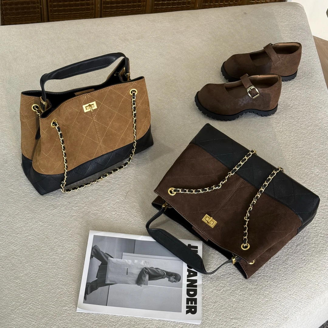 小香链条包秋冬新款经典菱格气质手提包复古高级流浪斜挎包