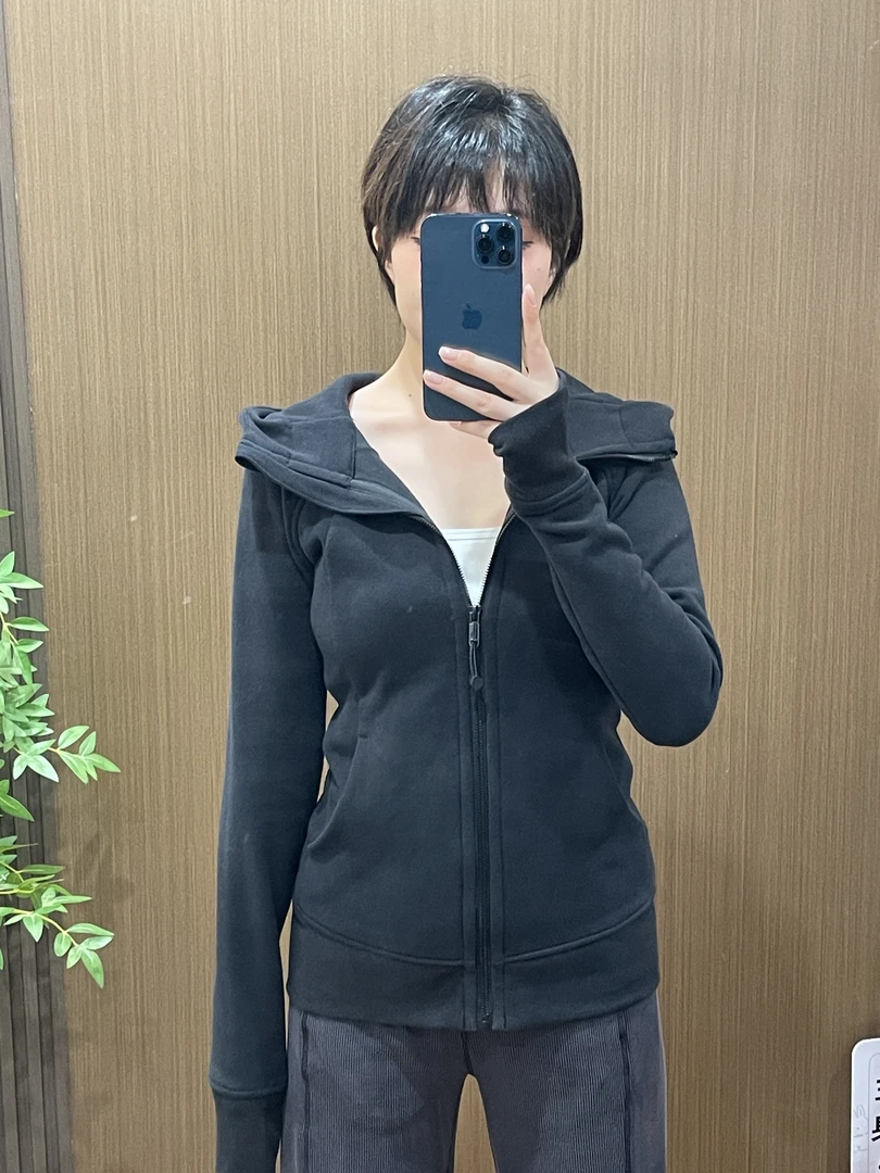 小章鱼加绒修身连帽全拉链卫衣16