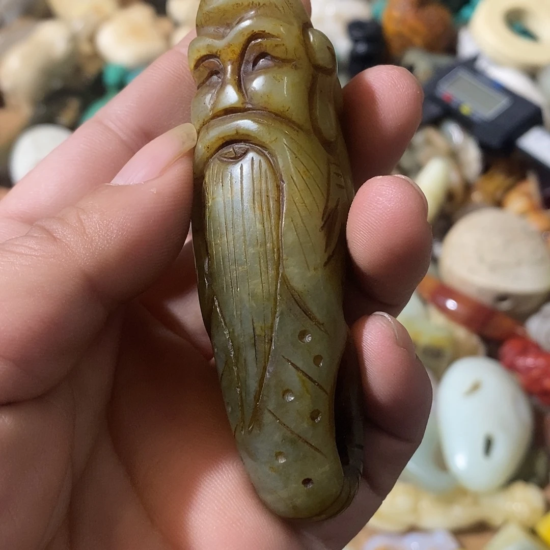 和田玉（糖玉）未镶嵌挂件