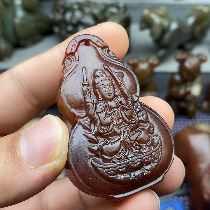 未镶嵌蛇纹石玉颈饰