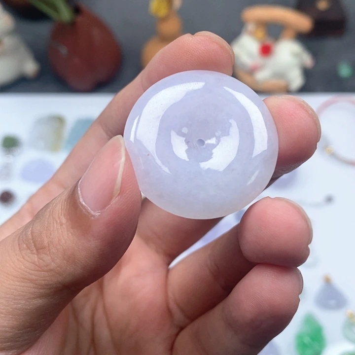 翡翠未镶嵌颈饰23