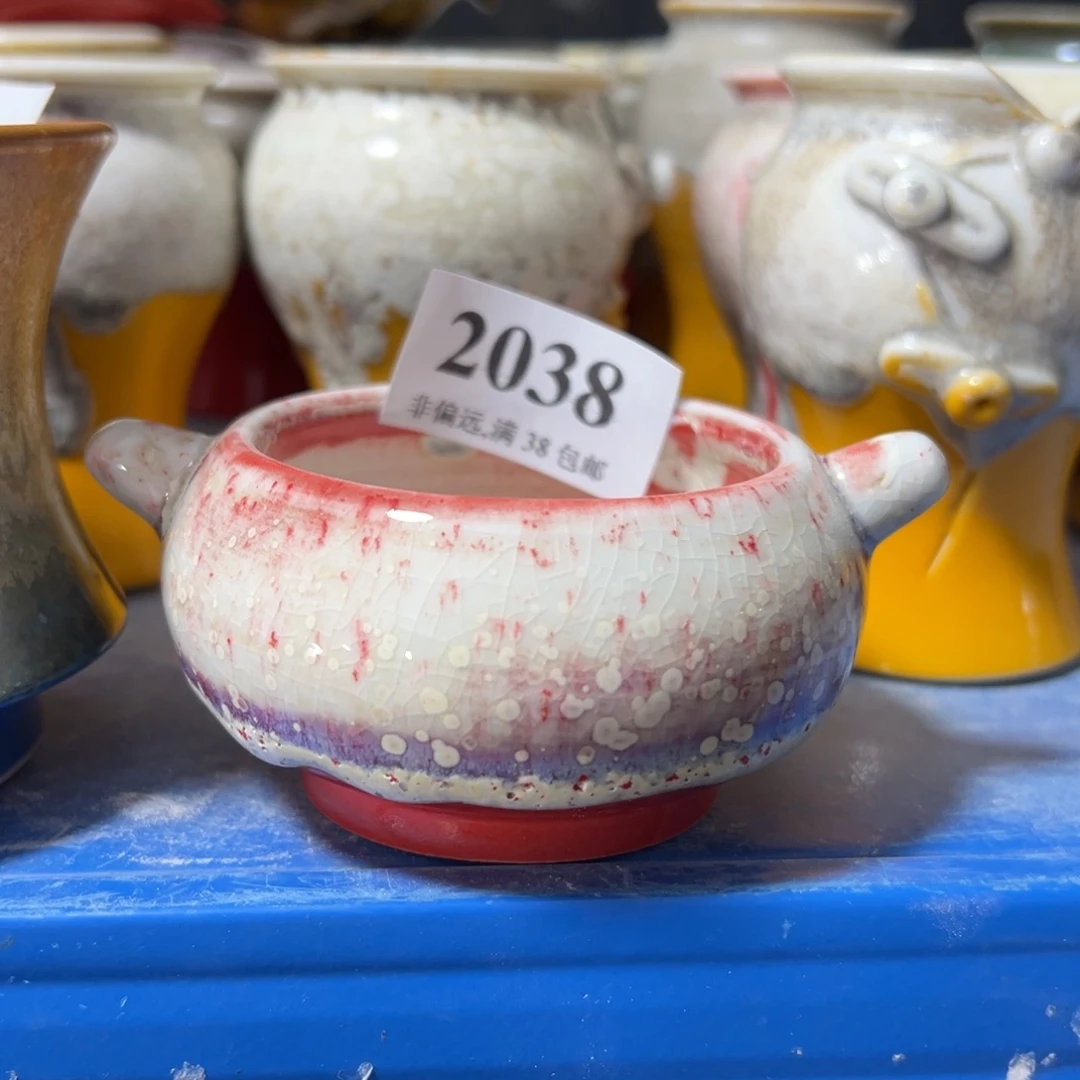 口6 手工花盆满30包邮