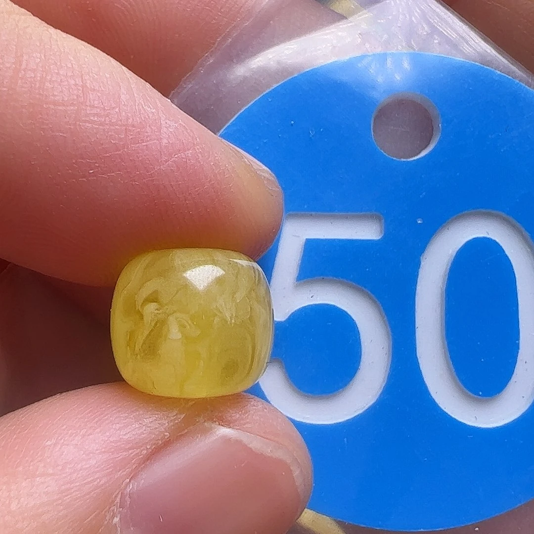 蜜蜡未镶嵌珠宝奇石9.8m m