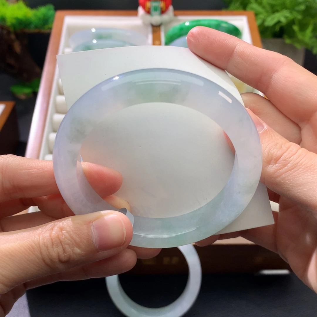 翡翠未镶嵌手镯闪购 16