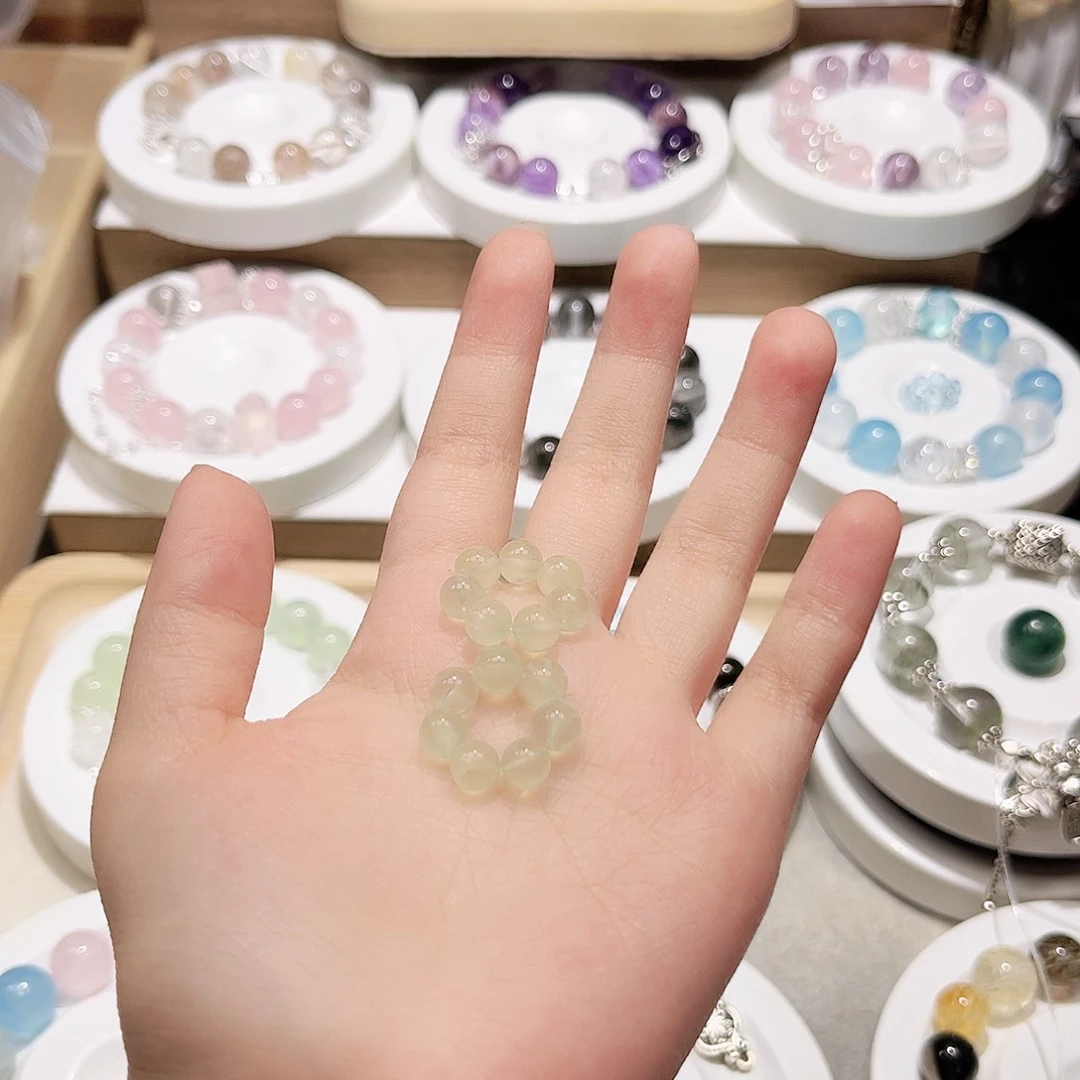 水晶手链未镶嵌天然水晶