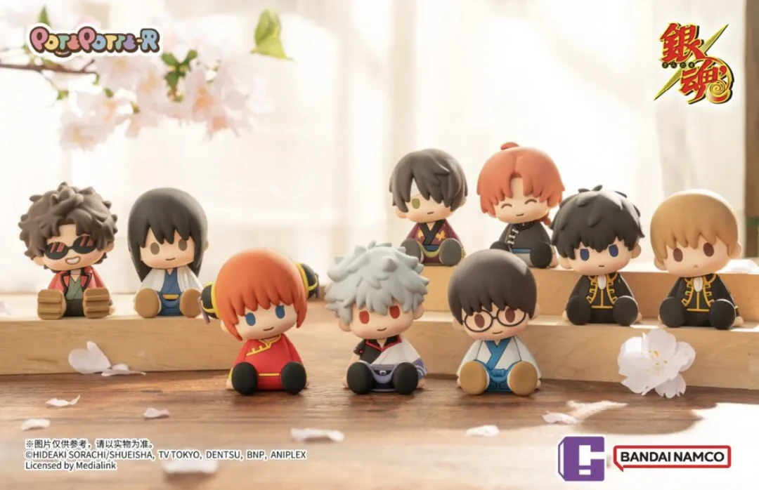 银魂 POTEPOTTE-R歪头坐姿玩偶系列盲盒 （代拆）