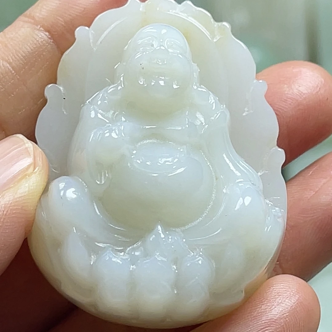 加***）和田玉（糖玉）未镶嵌挂件