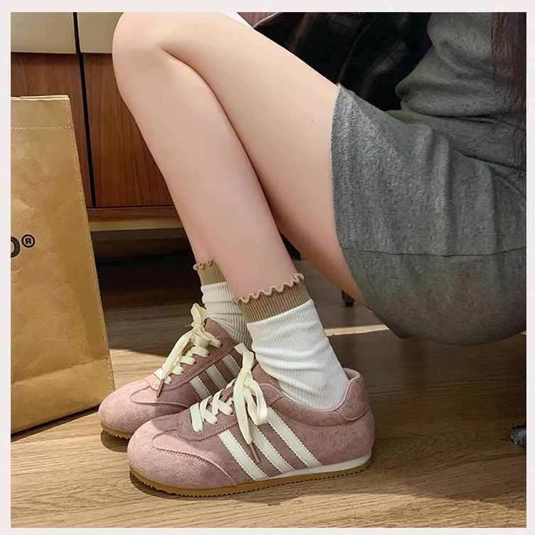 德训鞋女新款春夏季女鞋子网红百搭爆款阿甘鞋休闲运动鞋9302