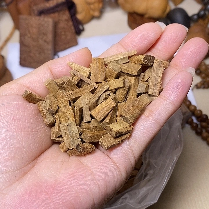 檀香木手串/手链老山檀香碎料50克