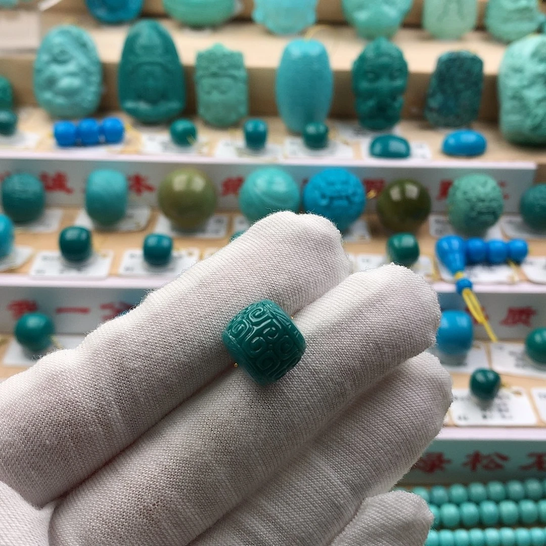 绿松石未镶嵌配饰12.3-11.4