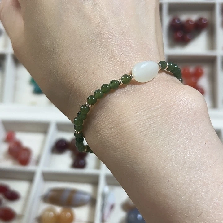 玛瑙/玉髓手链合金