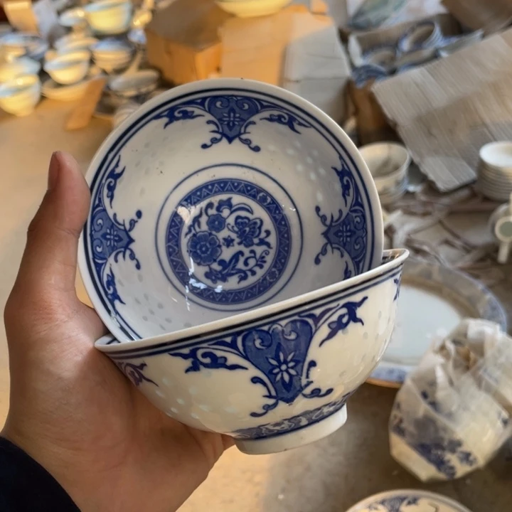 碗瓷景德镇高温细白瓷餐具
