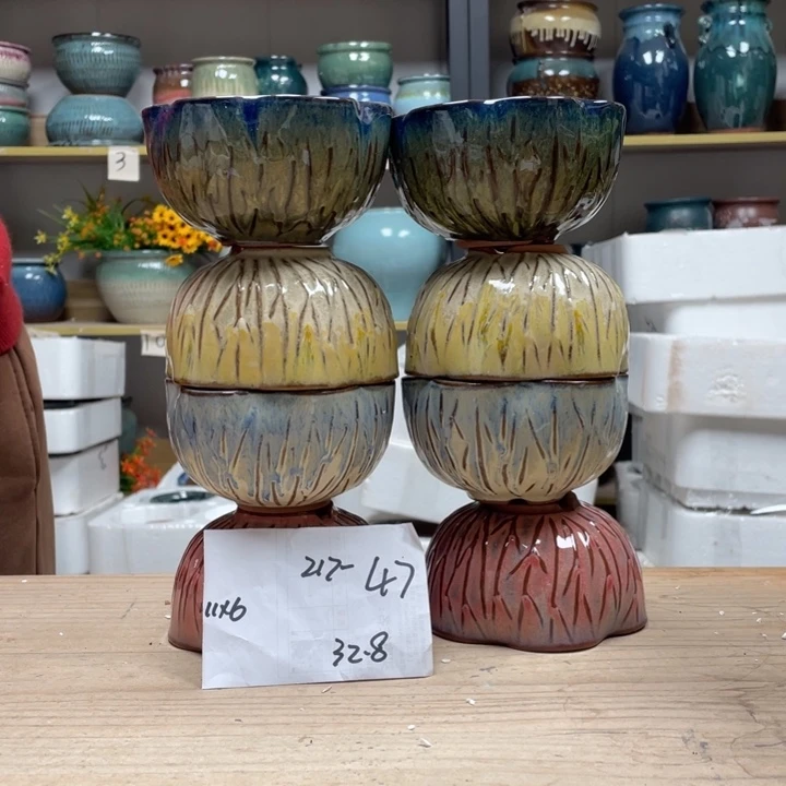 紫砂花盆多肉花盆微瑕47